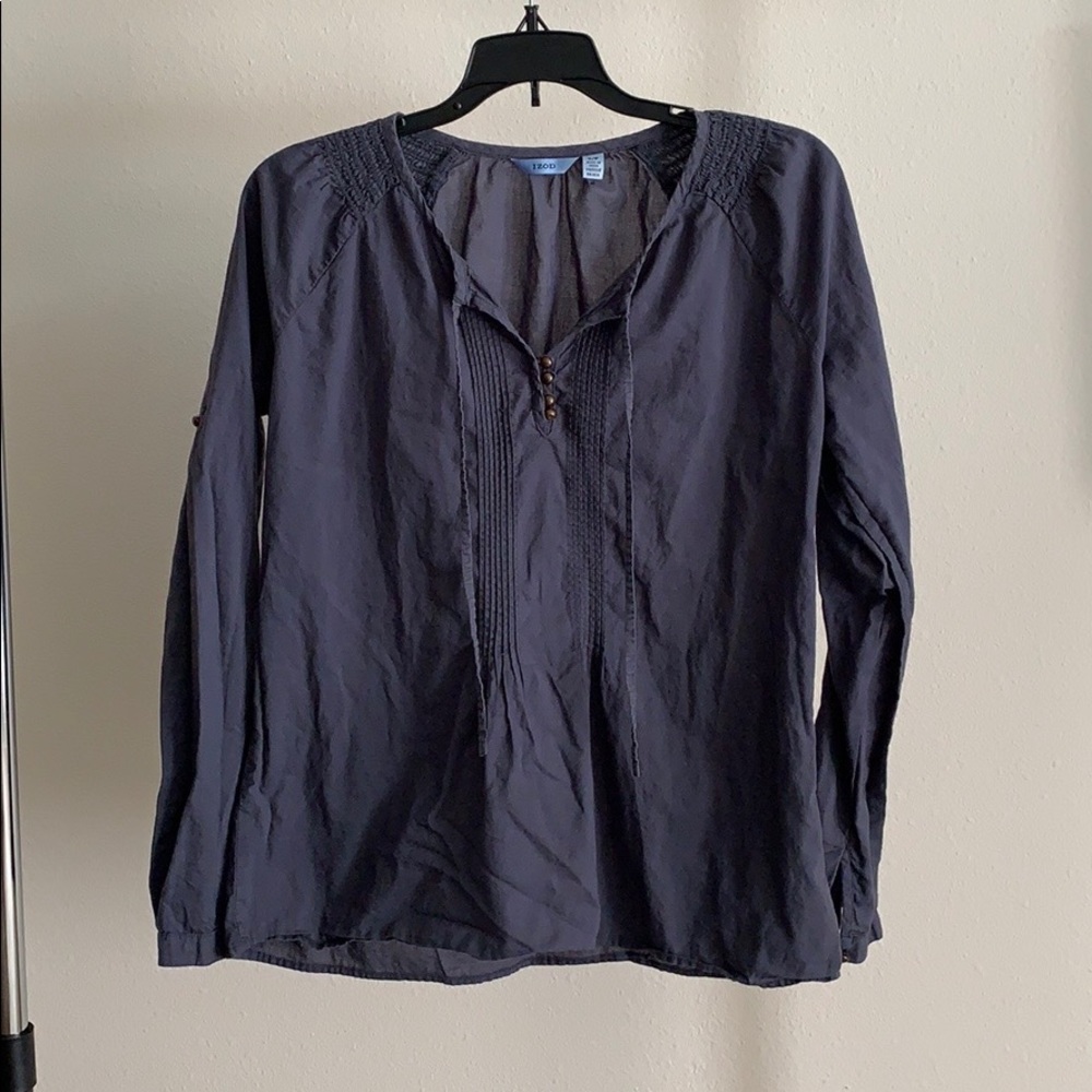 Gray Blouse